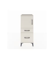 Hyperion Komodin 2 Raflı 2 Çekmeceli Tek Kapaklı 44x44x106 Aytaşı-Aytaşı