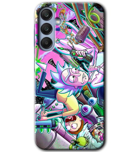 Galaxy A35 Kılıf HD Desen Baskılı Kılıf - Graffiti Çizgi Film