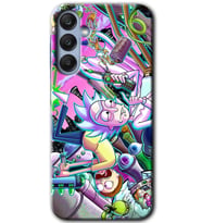 Galaxy A35 Kılıf HD Desen Baskılı Kılıf - Graffiti Çizgi Film