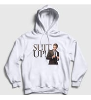 Presmono Unisex Beyaz Barney How I Met Your Mother Kapüşonlu Sweatshirt 194761tt