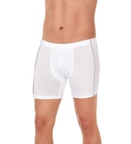 3 Adet Yıldız Erkek Likralı Modal Boxer Short Beyaz 105