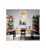 İş Güvenliği Haftası Fotoğraf Panosu Branda 100x150