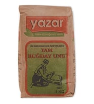 Yazar Taş Değirmende Öğütülmüş Tam Buğday Unu 1 Kg