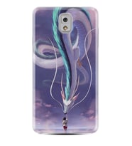 Samsung Note 3 4 5 8 9 20 Ultra 10 Lite Kılıf Desenli Silikon Kız ve Ejderha 1742