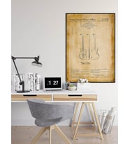 Gitar Patent Posteri 50x70cm.