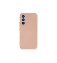 Samsung Galaxy A54 5g Kılıf Nano İçi Kadife Silikon - Pudra