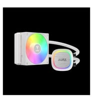 GAMDIAS AURA GL120 V2 WH White Edition 120mm RGB 1 Fanlı CPU Sıvı Soğutma(1923)