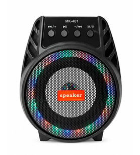 Taşınabilir Bluetooth Hoparlör RGB Işıklı TWS Özellikli Kablosuz Speaker FM Radyo USB TF Kart Destekli
