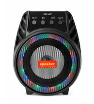 Taşınabilir Bluetooth Hoparlör RGB Işıklı TWS Özellikli Kablosuz Speaker FM Radyo USB TF Kart Destekli