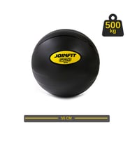 Pro Anti-Burst Yoga ve Pilates Topu 55 cm - Ev ve Salon Fitness Egzersiz Topu (Siyah)