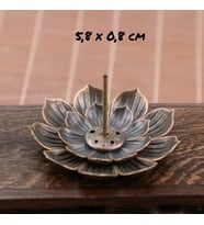 Bakır Alaşım Küçük Lotus Çiçeği Tütsülük & Tütsü Tutucu