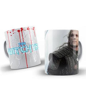 The Witcher Temalı Porselen Kupa Bardak Oyun & Dizi Severler İçin Hediye