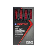 İzeltaş 4776008107 Delikli Torx Uçlu Tornavida Seti 7 Parça