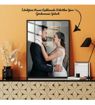 Kişiye Özel Tasarlanabilir Metal Tablo Poster (Karışık)