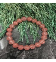 8 MM GÜL KUVARS DOĞALTAŞ BİLEKLİK