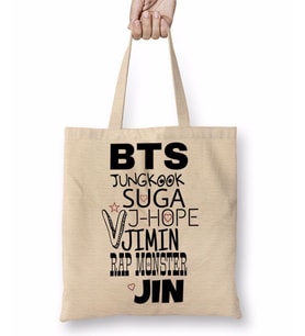 Bts Bez Çanta Uzun Saplı