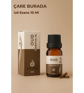 Arjens - Oud (Ud) Esansiyel Yağ 10 Ml