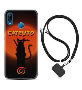 Huawei P20 Lite Mate 10 20 Lite Pro P40 Lite KılıfBoyun Askılı Silikon Catrudo 1679