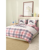 Marcalanya Çift Kişilik Nevresim Takımı Pamuklu Saten Kumaş 6 Parça 3D Dijital Baskı Duvet Cover Set Model.