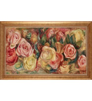 EV İŞYERİ OFİS İÇİN ALTIN ÇERÇEVELİ PASPARTULU TABLO S126