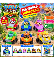The Dino Movie Pup Squad Yarışçıları (adet fiyatıdır)