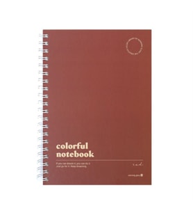 Morning Glory 8000 Çizgili Defter 26,2x19 cm Bordo 11131-88897