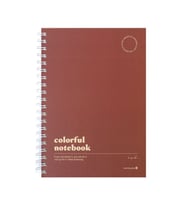Morning Glory 8000 Çizgili Defter 26,2x19 cm Bordo 11131-88897