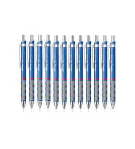 Rotring Versatil Kalem Tikky RD 0.5 MM Mavi Uçlu Kalem (12 Li Paket)