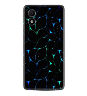 TCL 303 Kılıf Silikon Desen Özel Seri Naif Çizgiler 1680