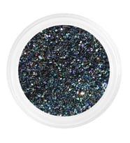 Glitter Tozu SPEKTR MIX G6 5 gr - Lacivert Siyah Zeminli Nail Art Simi