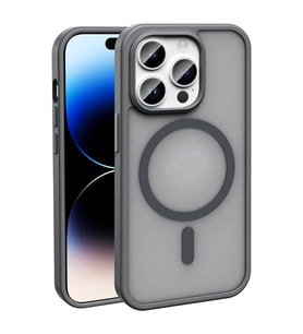 Apple iPhone 14 Pro Max Kılıf M-safe Şarj Özellikli Mat Arka Yüzey Zore Sio Kapak