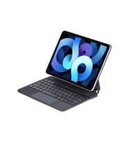 Pilelistore   iPad Pro 13 (2024) Kılıf X9P Magic Manyetik Klavyeli Tablet Kılıfı - Siyah