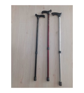 Çok Kademeli Metal Baston, Ayarlanabilir Yükseklik, Pratik ve Dayanıklı
