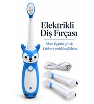 Çocuk Elektrikli Diş Fırçası Mavi