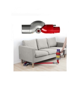 Dyson Mobilya Altı Adaptörü - Eğilebilir Dirsek - Bel Bükmeden Temizlik - V7 V8 V10 V11 V15 Uyumlu