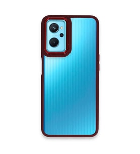 Realme 9i 4g Kılıf Dora Kapak - Kırmızı