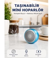 10W Güçlü Stereo Hoparlör – 360° Surround Ses Yeni Nesil