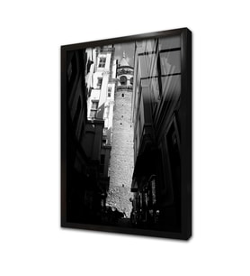 İstanbul Galata Kulesi Çerçeveli Cam Tablo