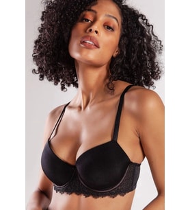 Giyim Garland Big Size Plunge Bra, Black Konforlu Ve Şık Sütyen