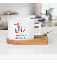 Kişiye Özel Hemşireye Hediye Kişi Özel Çay Fincanı
