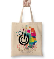 Lyric Typography Bez Çanta Uzun Saplı
