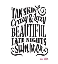 Cadence New Stencil Collection A4 AS-602 