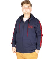 Mode XL Büyük Beden Erkek Sweatshirt Vintage Newyork 21504 İndigo