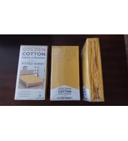 JARSEY LASTİKLİ YATAK ÇARŞAFI ÇİFT KİŞİLİK180X200 AÇIK HARDAL  RENK (Hardal Sarısı)