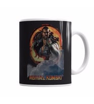 Camiseta Mortal Kombat Jason Briggs Game Kupa Bardak Porselen