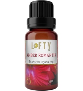 Lofty Amber Uçucu Yağ Buhurdanlık Esansı Oda Kokusu 10 ml