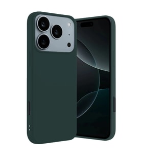 Apple İphone 17 Pro First Silikon - Koyu Yeşil