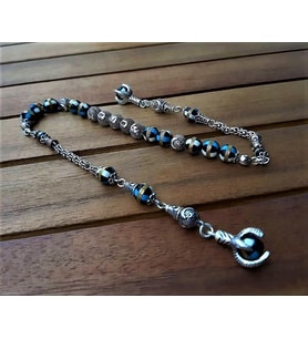ZAZA KUKA TAŞİ 925 AYAR FUL GÜMÜŞ İSİMLİ PENCELİ TASARIMLI KUTULU ÖZEL MODEL