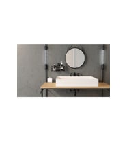 Decorev DC-5554 Dekoratif Banyo Mutfak Balkon Çok Kullanışlı Siyah Metal Sepet