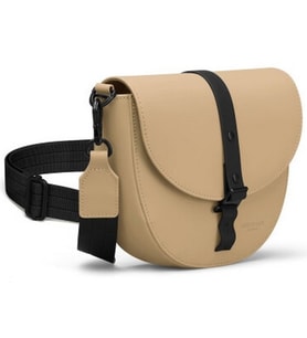 Gaston Luga Spläsh Moon Crossbody Omuz Çantası-Latte SPMCBLT